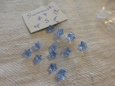 lot de 12 perles   en cristal