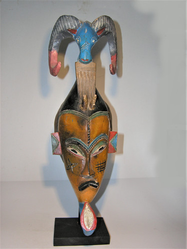 Masque africain gouro - africain,