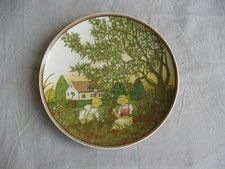 "Very Beautiful Villeroy & Boch Porcelain Decorative Plate ""Summer""