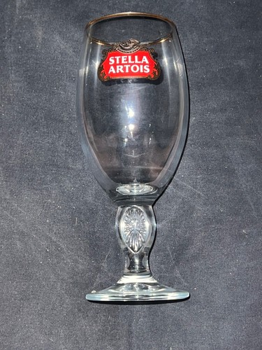 Verre bière pied stella - à,