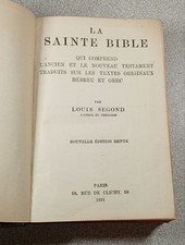 La Sainte Bible | Louis Segond