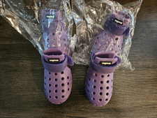 Wagwear Dog Crocs Purple Size Medium