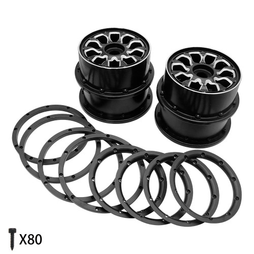 4pcs aluminum alloy - 4pcs,
