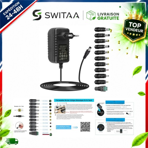 Adaptateur secteur 12v 36w - secteur, 3a