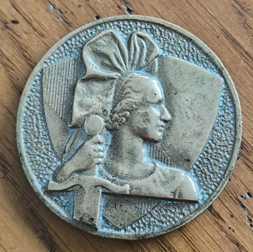 Médaille uniface cuirassé - médaille,