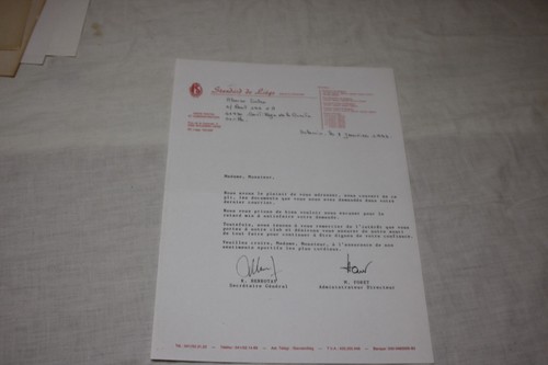 Standard liege lettre - standard, de