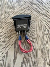 Carling Momentary Contura II Boat Rocker Switch | 6 Spade Blank 12V