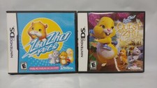 Zhu Zhu Pets + Quest for Zhu  - Nintendo DS Lite 3DS 2DS 2 Game Lot Tested Works