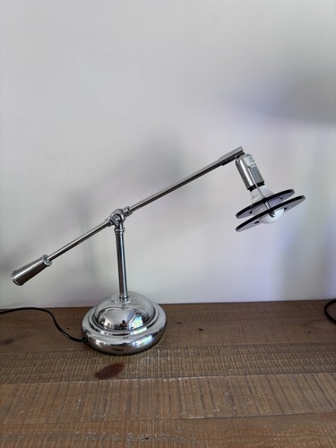 Lampe métal chromé - lampe,