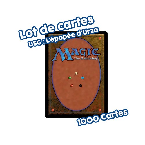 Lot 1000 cartes - de,