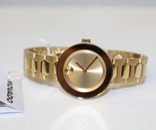 Movado Bold Gold Dial Ladies Watch 3600382