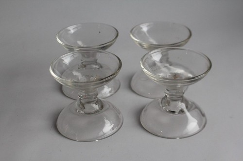 Bougeoirs diabolo verre - 4,