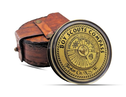 Ancienne boussole scouts - , en