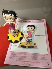 Betty Boop "All Dolled Up" Danbury Mint 1995 Figurine 5.5” Collection Syd Hap