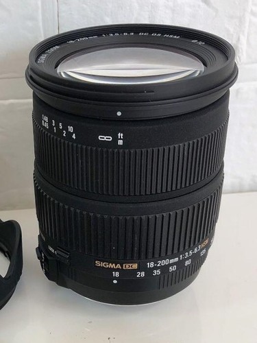 Objectif zoom sigma 200 - objectif,