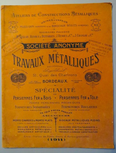 Catalogue travaux métalliques - catalogue,