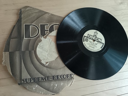 Disque tours odéon louis - disque,