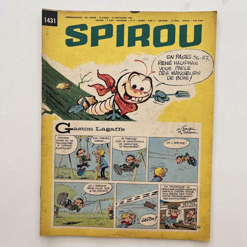 Spirou hebdomadaire 1431 - spirou,