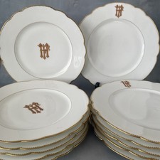 Lot 6 assiettes plates + 6 à