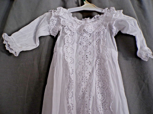 Linge ancien robe baptême - linge,