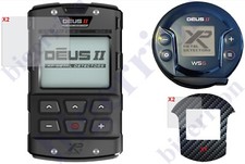 Kit Protections Ecran TELECOMMANDE & Ecran CASQUE WS6 - Détecteur XP DEUS II