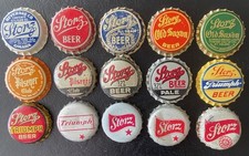LOT OF 15 DIFFERENT CORK STORZ CROWNS, USED AND UNUSED