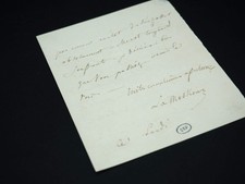 Napoleon Joseph NEY - lettre