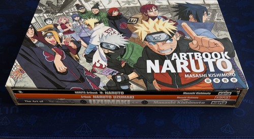 Artbook naruto coffret - naruto,