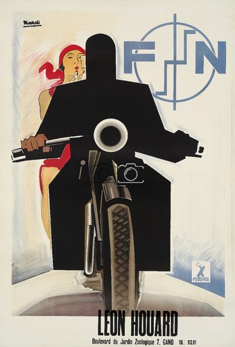Moto léon houard - léon, fn