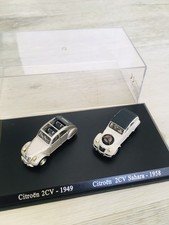 Lot de 2 Citroën 2 CV au 1/87