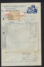 PARIS (IX°) CHARENTON FACTORY (94) BALL BEARINGS "A. BULLARD" in 1927