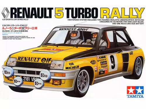 Tamiya renault turbo rally - 5,