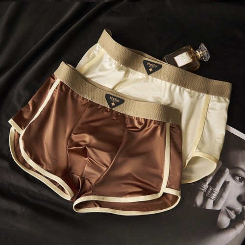 Hommes faux satin soie - hommes,