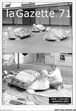 AKMP7-0624-SALON - LA GAZETTE 71 - EARTHEN TURTLE