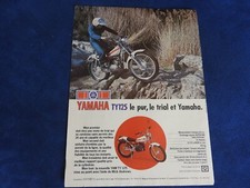publicité moto Yamaha TY 125
