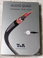 T+A Audio Quad Carbon 4913-93101 2 Sym. Cables, XLR 2X0.7 Meters, In Box