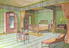 ESTAMPE ORIGINALE CHAMBRE