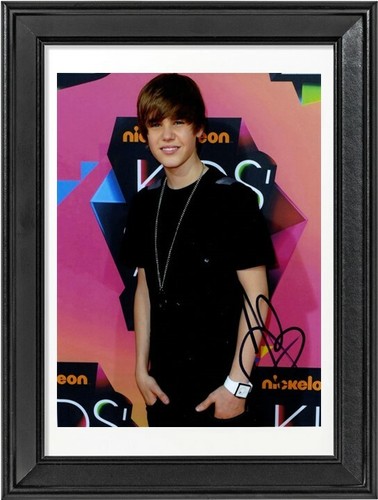 Justin bieber autographe avec - justin,