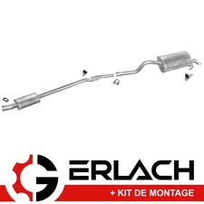 Echappement silencieux pour