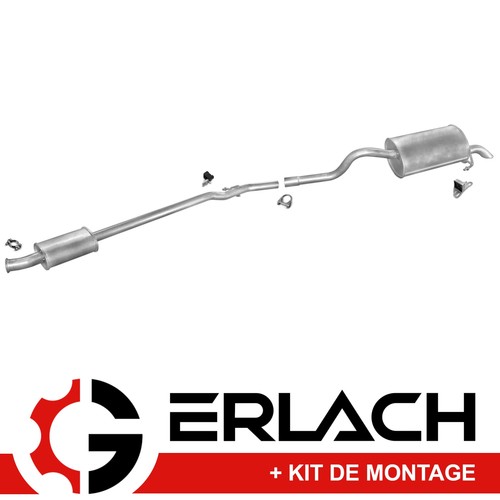 Echappement silencieux pour