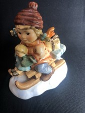 Hummel #2014/2/0  "Christmas Delivery"  4.25 inch As Is