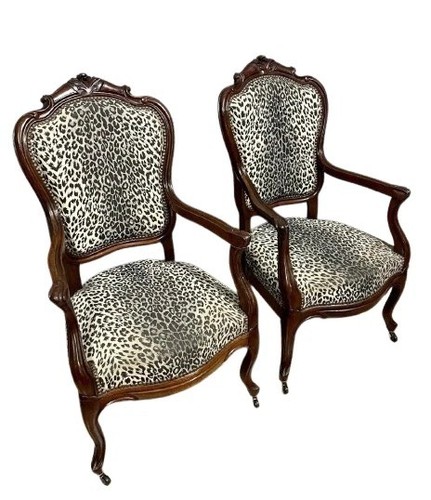 Paire fauteuils forme - paire, de