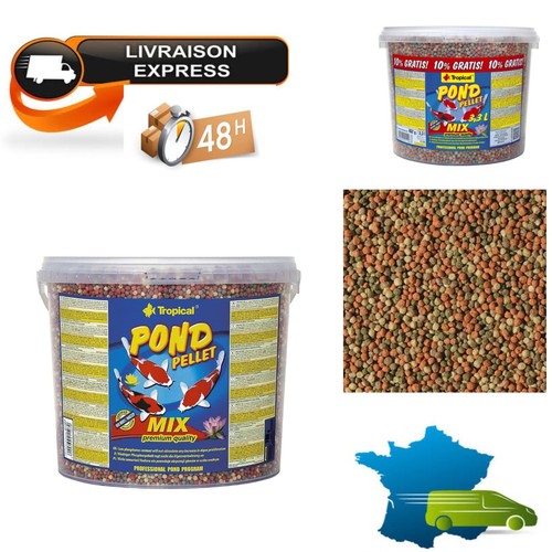 Tropical pond pellet mix - pond,