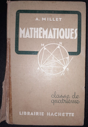 Manuel scolaire mathématiques - manuel,