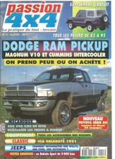 PASSION 4X4 N°03 DODGE DAKOTA / DODGE RAM / 2500 CUMMINS / MAGNUM V10 / LE MUSSO