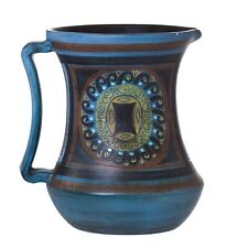 Jean de LESPINASSE JDL Carafe n Céramique Bleue Vallauris 24cm vers 1960