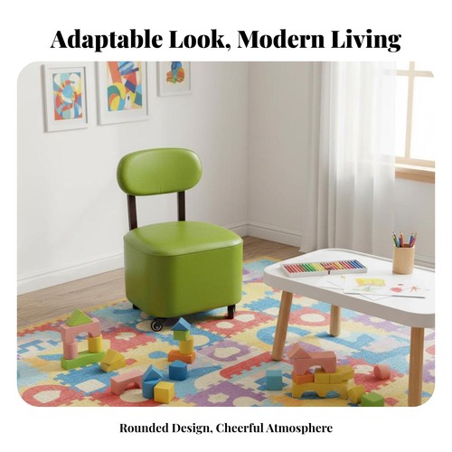 Chaise basse roulettes - chaise,