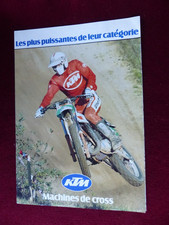catalogue moto cross : KTM les