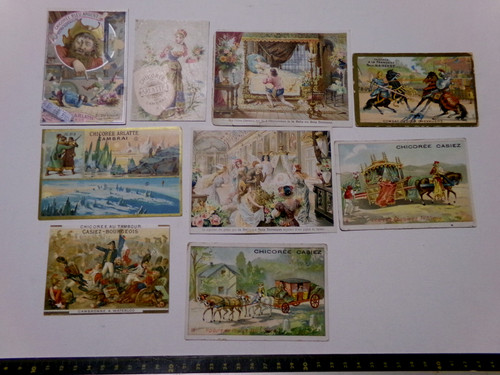 Lot chromos de chicorés - lot,