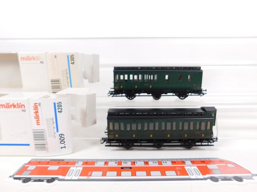 Märklin 2x voitures - h0, ac